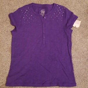 NEW Faded Glory Henley Shirt XL